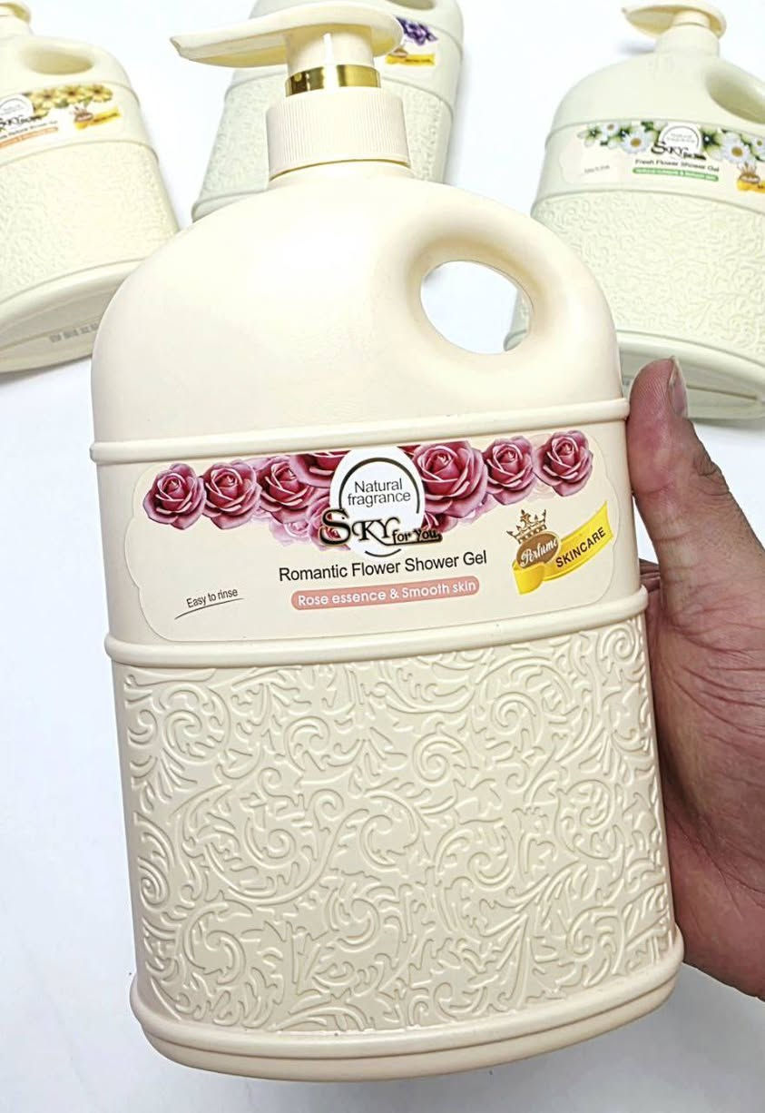 غسول جسم سكاي ديلوكس 💐🌺🌸🌼
الحجم 1028 mL يعني دبل 😁

العطور البي تجنن وعطره يترس الحمام . 

سائل وشاور استحمام الارغب والافضل ع الاطلاق
👈عطر هادئ فواح مليان انوثه 🥰
👈ينعم الجسم بشكل رهيب
👈رغوه قويه وانتعاش حقيقي
👈يبقى عطره ثابت بالجسم حتى بعد الاستحمام🤤❤ 

يعطي جسم عطر ولا اروع وبشره ناعمه 
دلل نفسك مع لمسة مخملية من #تيسوري التقاليد الشرقية غسول جسم غني بخلطة خلابة من زيوت الزهور الطبيعية  لتنعمي ببشرة ناعمة وعطر آسر ❤️🎄

القطعه  ١١

واذا اخذ منتج ثاني عابر 10 يصير بسعر الخصم :_ 5


**إذا كنت صاحب هذا الإعلان وتريد حذفه لأي سبب، رجاءا أرسل رسالة إلى الدعم الفني**