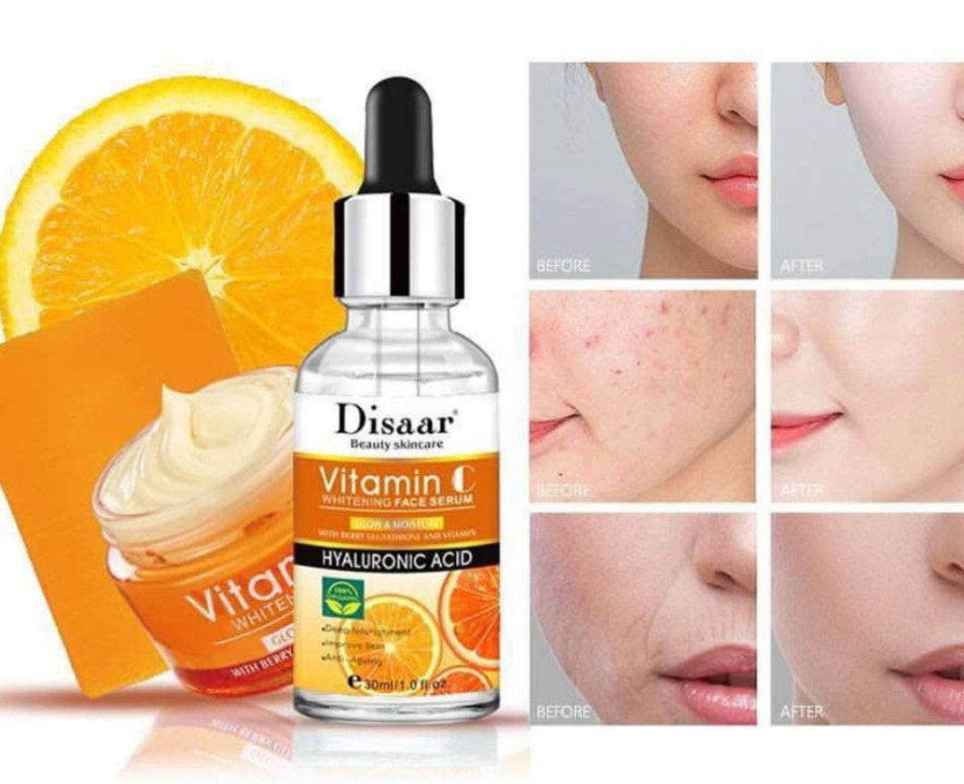 بكج Disaar للعناية بالبشرة بفيتامين C ✨
​مكون من 3 قطع متكاملة لتفتيح البشرة، ترطيبها، وتنظيفها بعمق
​مثالي لبشرة نضرة ومشرقة 🌿
​💛 محتوياته:
​سيروم فيتامين C الأصلي
​صابونة ترطيب بحمض الهيالورونيك
​كريم تفتيح البشرة


**إذا كنت صاحب هذا الإعلان وتريد حذفه لأي سبب، رجاءا أرسل رسالة إلى الدعم الفني**