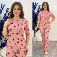 تراك نسائي • قطني • نقشة فراشات