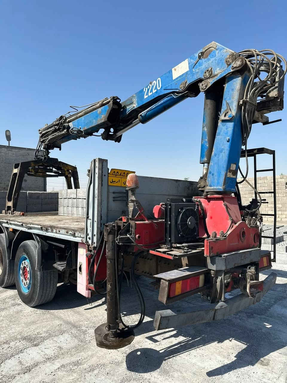 السلام عليكم كرين بلوك موديل 2009
كرين 7طن هياب المكان البصره 

الاتصال *********** 

السعر 450$
