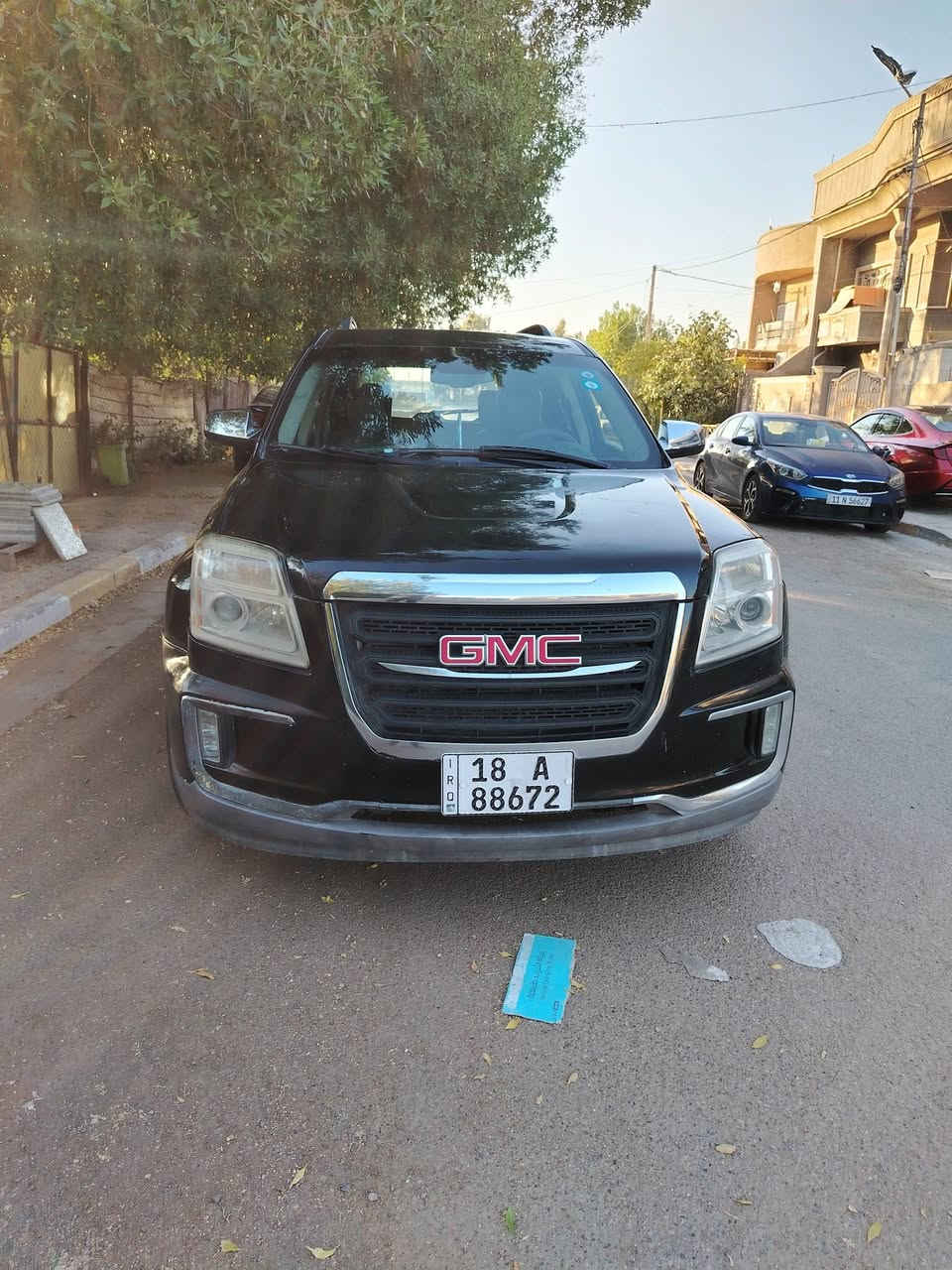 *للبيع*  
جي إم سي تيران موديل 2017

- *الحالة*: السيارة جاهزة، تبريد بحالة ممتازة
- *المحرك والكير*: مكفولات
- *الرقم*: بابل انكليزي، باسمي شرط التحويل
- *السونار*: مرفق مع المنشور
- *السعر*: 103 ورقة
- *المكان*: بغداد - قرب الأمانة

*للإتصال*: ***********
