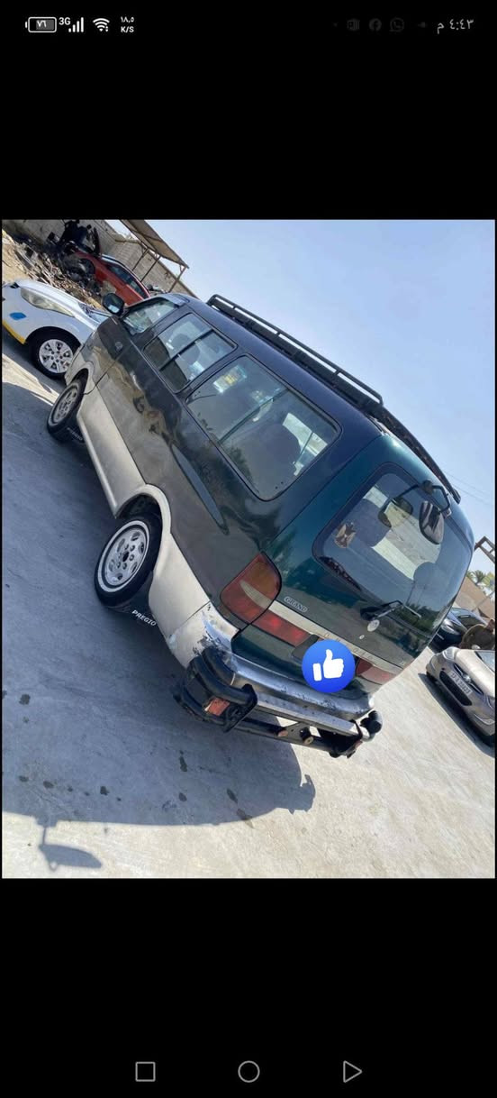 سلام عليكم كيه  بريجو 96 سنويه 30 تنتهي رقم قادسيه بسمي سياره كير محرك اكسن حداديه تخم تاير توني شديته كشر مكفول وستفسار وسعر @علا رقم  ***********مكلف بنشر
