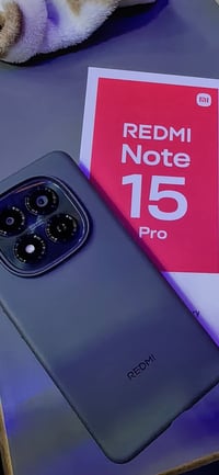 للبيع بيع او مراوس  Redmi Note 15 Pro لون ذهبي)  الجهاز فقط مفتوح من ا...