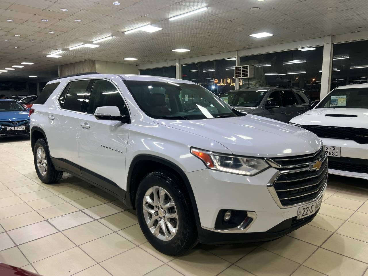 السلام عليكم ورحمة الله وبركاته.
#معرض_ابن_شعبان_لتجارة_السيارات. 

_________________________________
✅اسم السيارة : شوفرليت ترافرس LT 
✅الموديل :  2021
✅رقم السيارة : رقم اربيل  تحويل ملكية او وكالة
✅السعر :  168 ورقه
✅الضرر :الجاملغ الامامي الايسر+الابواب اليسار
✅عداد المسافة : 46. الف ميل
✅الايرباكات : ضرر سستم الايرباك
__________________________________________
🔻1-حجم المحرك 6 سلندر 3600
🔻2-ويل كب حجم 18 مع طقم تايرة 🔻بحالة ممتازة 
🔻3-بصمة ابواب و بصمة تشغيل و تشغيل عن بعد 
🔻4-لايتات زينون عالي ناصي 
🔻5-كشافات دعامية
🔻6-جنطة كهرباء 
🔻7- رادار جانبي 
🔻8-اشارات في المرايا الجانبية  
🔻9-كامرة خلفية  
🔻10-تحكم كهربائي متكامل لمقعد السائق 
🔻11-تحكم ستيرن جهتين متكامل 
🔻12-المقاعد الأمامية تدفئة فقط
🔻13-شاشة كبيرة الحجم للتحكم بكافة الايعازات

 
🔵السعر المطلوب : 168 ورقة🔵 

 
 
__________________________________________
للأستفسار اكثر : 
المزادات☎️ ***********
الادوات ☎️***********
المبيعات☎️***********

🔴العنوان: النجف الاشرف🔴
🔴المدينة المائية🔴
🔴مقابل حي الجامعة🔴
🔴مجاور كافية الزاويه🔴
