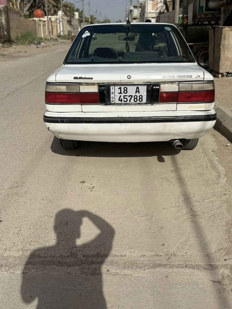 كورلا موديل 1990 مشروع وطني باسمي سياره خير من الله مكفوله من ضربه القويه مكينه وكير خير من الله 
سعر 35 وبيه مجال بسيط 
***********
