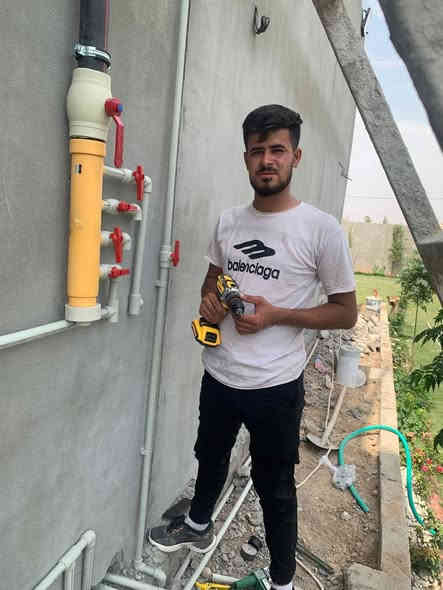 شغلي اليوم تاسيس صحيات عام كركوك
حي بدر بيت 165 متر تاسيس وصاعد ونازل 
نضام بطاريه 
شغلنا نضيف ومرتب وكادرنا جاهز ان شاءالله 
لجميع الأعمال يخص التاسيس اخوك الصغير سعودي 
*********** واتساب مفتوح وماسنجر تحياتي
