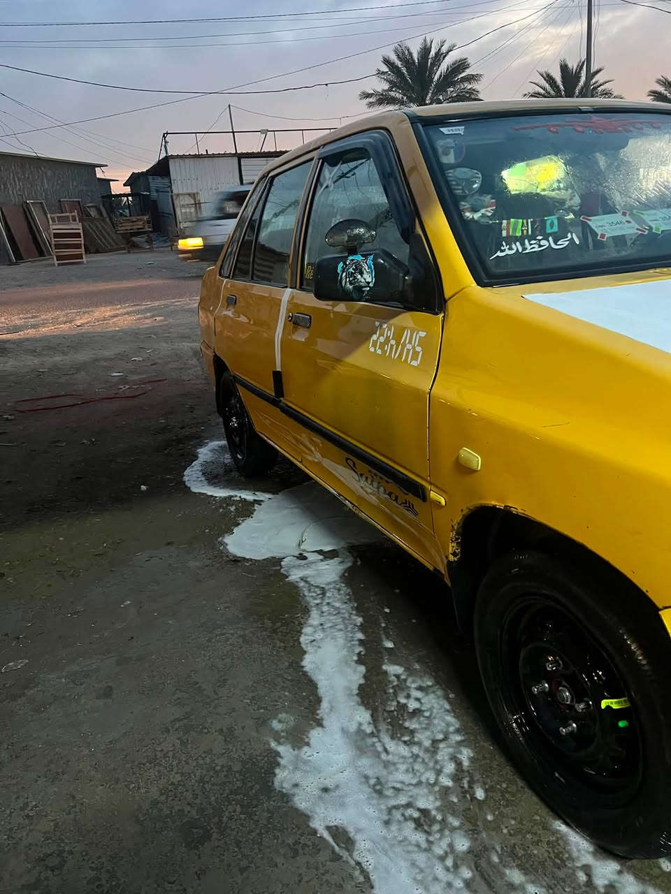 سايبا منغولي محرك جديد صدر جديد مشط جديد سيارة جاهزة من كلشي تبريد شغل ناقصة بس غاز سنوية جديد مصفرة سيه غرامات رقم جديد السعر 22 بي مجال قليل ***********،
