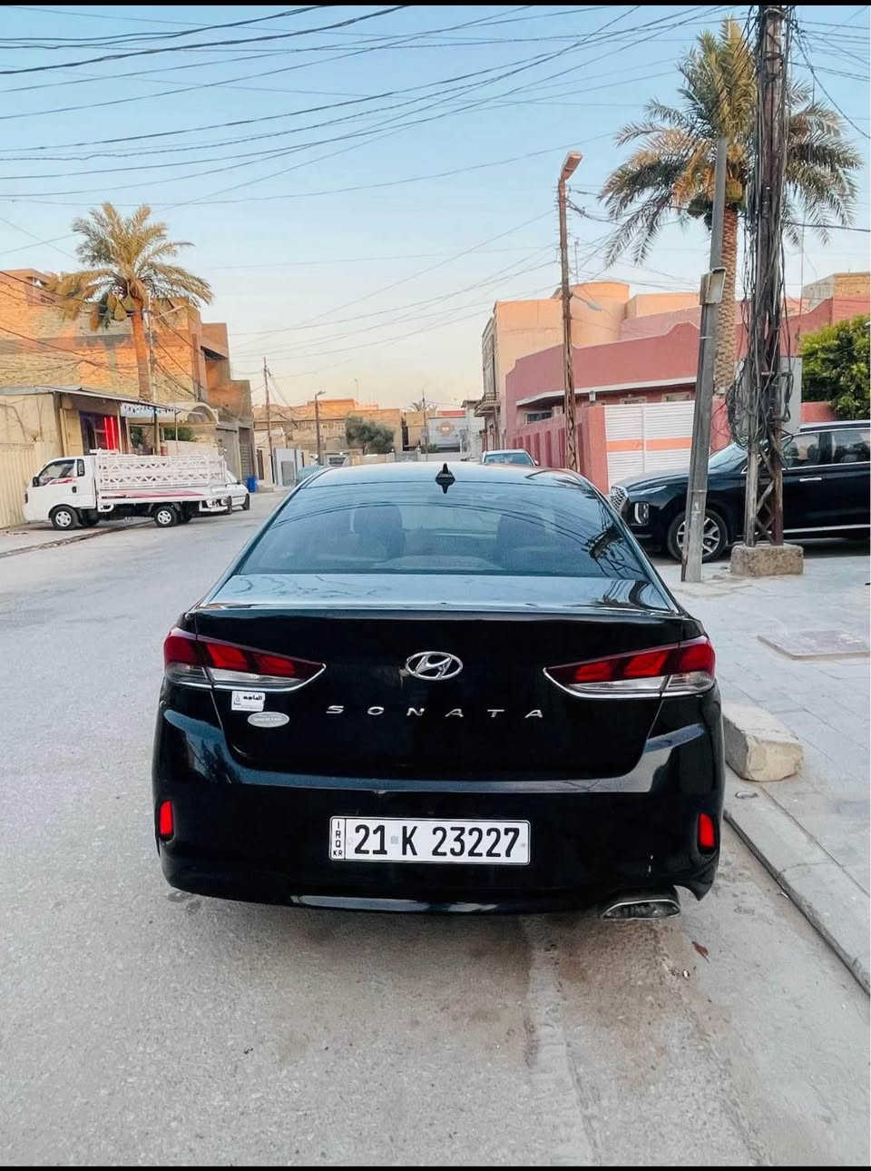 سوناتا موديل ١٨ رقم سليمانية 
مواصفات نص فول  
ضررها جنطة وجاملغ الخلفي وباب صدر  بارد  
مكينة جديد 
تجي تفحص وتقنتع وسونار وتاخذها بالخير عليك
موجوده بالنجف 
سعرها118 بيها  مجال بسيط
رقم *********** النجف, العراق
