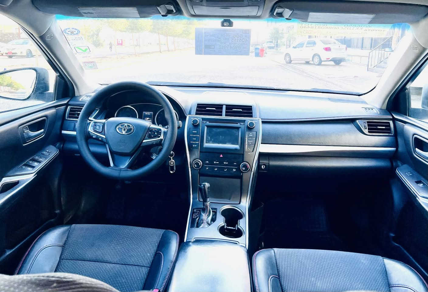 كامري موديل  2016 SE وارد امريكي
***********__***********
سيارة روبع جاملغ  سكن صبغ 
مكان صغير تعديل بارد 
بدون دواخل 
السعر :   168    ورقة بيها مجال

96000 الف ميل ماشي
رقم سنوي و هزة و براد كل جديد 
مواصفات SE  امريكي 
كشن جلد و كهربائي و  شاشة و كاميرا و حساس فوليوم و بلاجكتور ولايت زينون وتحديد سرعةو بلاجكتورو Eco
المكان / اربيل
—————————
 كامري موديل 2016 SE مواصفات امريكي
سه ياره كه روبعيك جاملغي سكن  بؤياغه
دوو جيگاي بجوك ساردي هه يه
ناوه وه ي نه گرتووه
نرخي :  168 وه ره قه و مه عامله

96000 هه زار ميل رويشتوه 
رقم و سنوي هه زه و فحص تازه ييه 
مواصفات  SE امريكي 
 گير له سوكان وكوشن كاره باي و كوشن جلدولايت زينون و شاشة و كاميرا و حساس فوليوم تحديد سرعة وEcoو بلاجكتورو
شوين  هەولير
***********__***********
