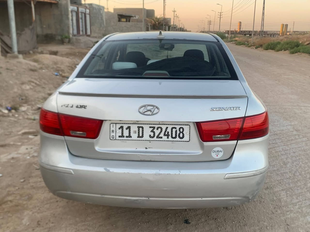 سوناتا 2009امريكي رقم بغداد دولي بيه قطعتين  جاملغ امامي كلير وجاملغ خلفي صبغ فقط￼ محرك 2400 سياره جاهزه من كلشي سعر 107 وبيه مجال قليل جدا مكانه واسط الزبيدية ***********

