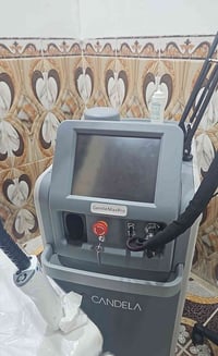 جهاز ليزر كاندلا جنتل ماكس برو تقنيه الفايبر اوبتيك//  جهاز بعده بضمان...