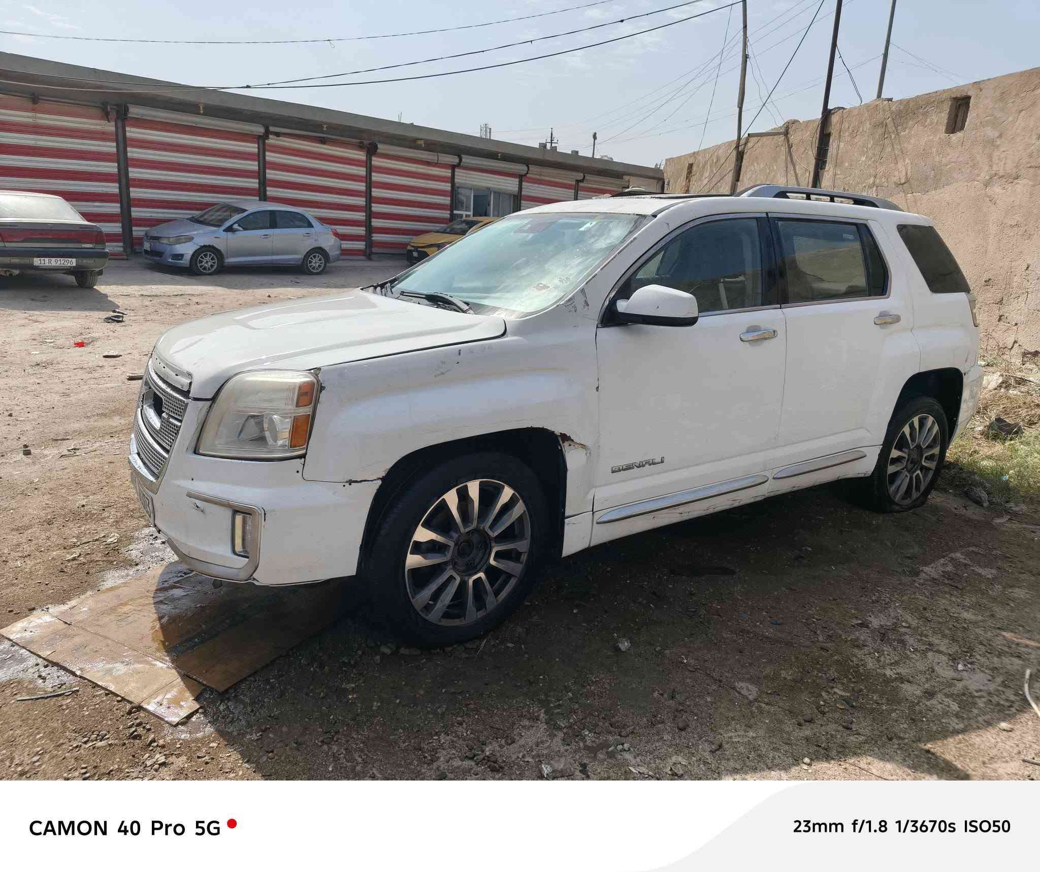 سلام عليكم سياره جمسي تيران موديل 17 دنالي فول موصفات عده لبصمه سياره متروكه صار فتره سياره شغاله وخير من الله ابيع على وضعها رقم بغداد بسمي محرك 6 3600 سياره ما بيها أي ضرر جبتها من مريكا مكردها فقط مدون تبديل مدون كص مصبوغه صبغ عام بعمان مكاني بغداد ليوسفيه أو لدوره متواجد الاستفسار تصال***********واوساب غير متواجد على لفيس
