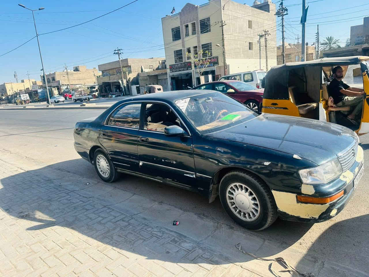 السلام عليكم سياره بطه مصبوغه حزام كفاله من الكصه ونقل جثه جواها تخم تاير جديد مكينه 2500 كفاله مكينه كير شادلها طابوكه  قبل شهر تبريد مكمل كلشي بس تربط كهرباء وتفصل بواري شاشه كامره منضومه زنون عالي ناصي بلاجكتورات شغالا اشاير لد  رقم موصل باسمي تحويل ثاني يوم مكاني بغداد البياع حي المواصلات 
رقمي ***********
