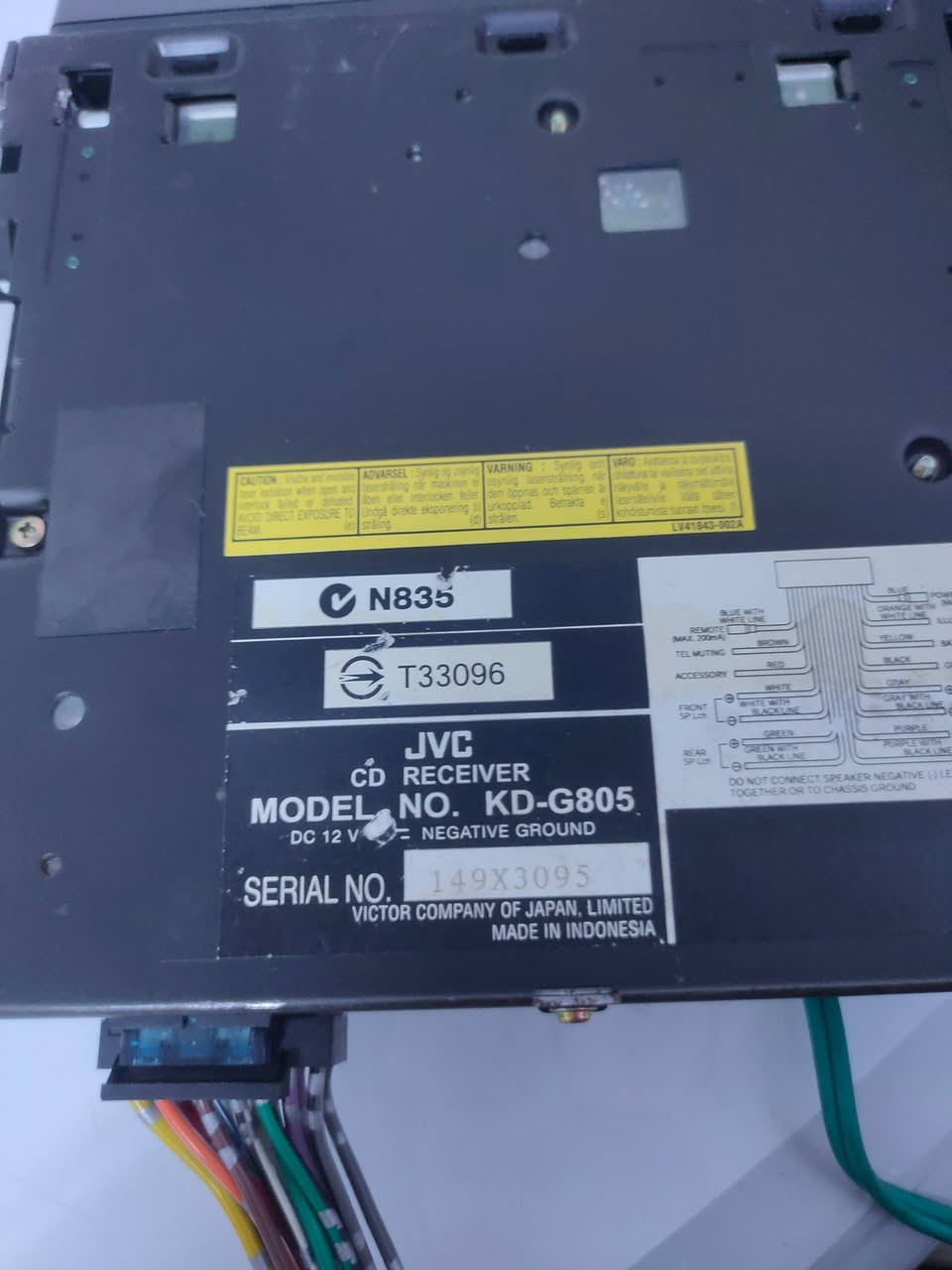 سلام عليكم-jvc اندنوسي اصلي تفصيخ . مع كيجات . الجهاز رؤؤعة .
ملاحظة : الجهاز معدل مظاف فية بلوتوث . صوت فول عالي 
. انطونة بي سعر حلو يستاهلة وبالعافية . متوفر توصيل


**إذا كنت صاحب هذا الإعلان وتريد حذفه لأي سبب، رجاءا أرسل رسالة إلى الدعم الفني**