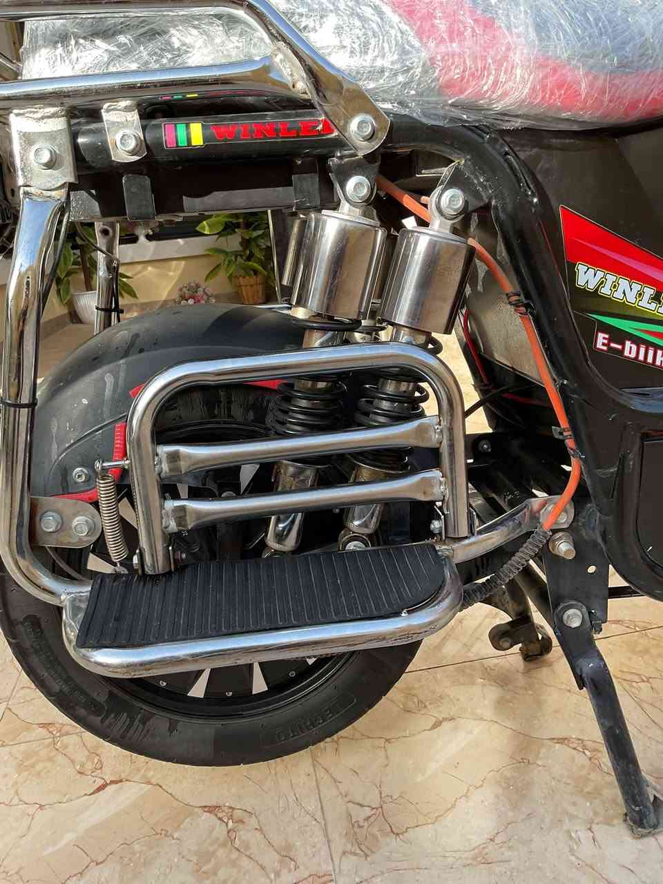 دراجة نوع هارلي شحن للبيع موديل 2025 عدد البطاريات 6 دبل 32 امبير شرط الفحص الدراجة ماشية 5 الالف فقط مكاني ديالى بعقوبة بهرز للاستفسار الاتصال على الرقم ***********
