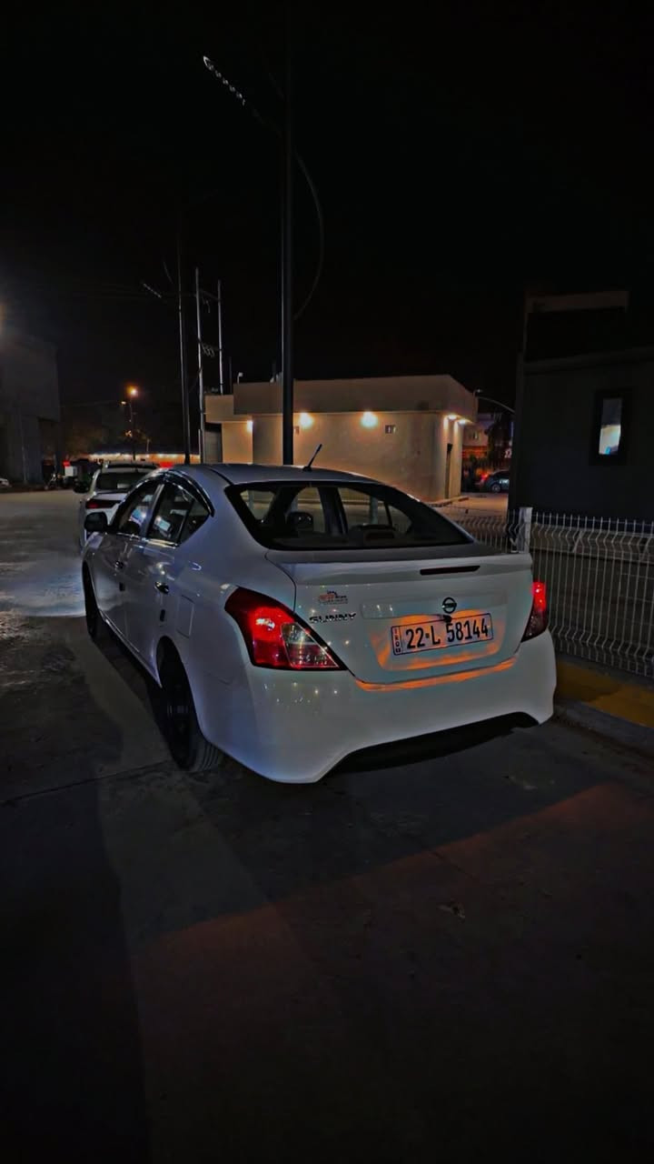 سلام عليكم
نيسان سني هندي لأصلي 
بليتة الزركة 
موديل 2020 
سيارة حلوة وجاهزة من كلشي اي نقص مابيها 
مصروف عليها هواي نفس مو مضوح بل الصور 
رقم اربيل هزة جديدة تحويل ثاني يوم 
مكفولة من الصبغ حتى الدعاميات 
السعر 115 وبي مجال 
مكان السيارة ديالى بعقوبة 
***********
