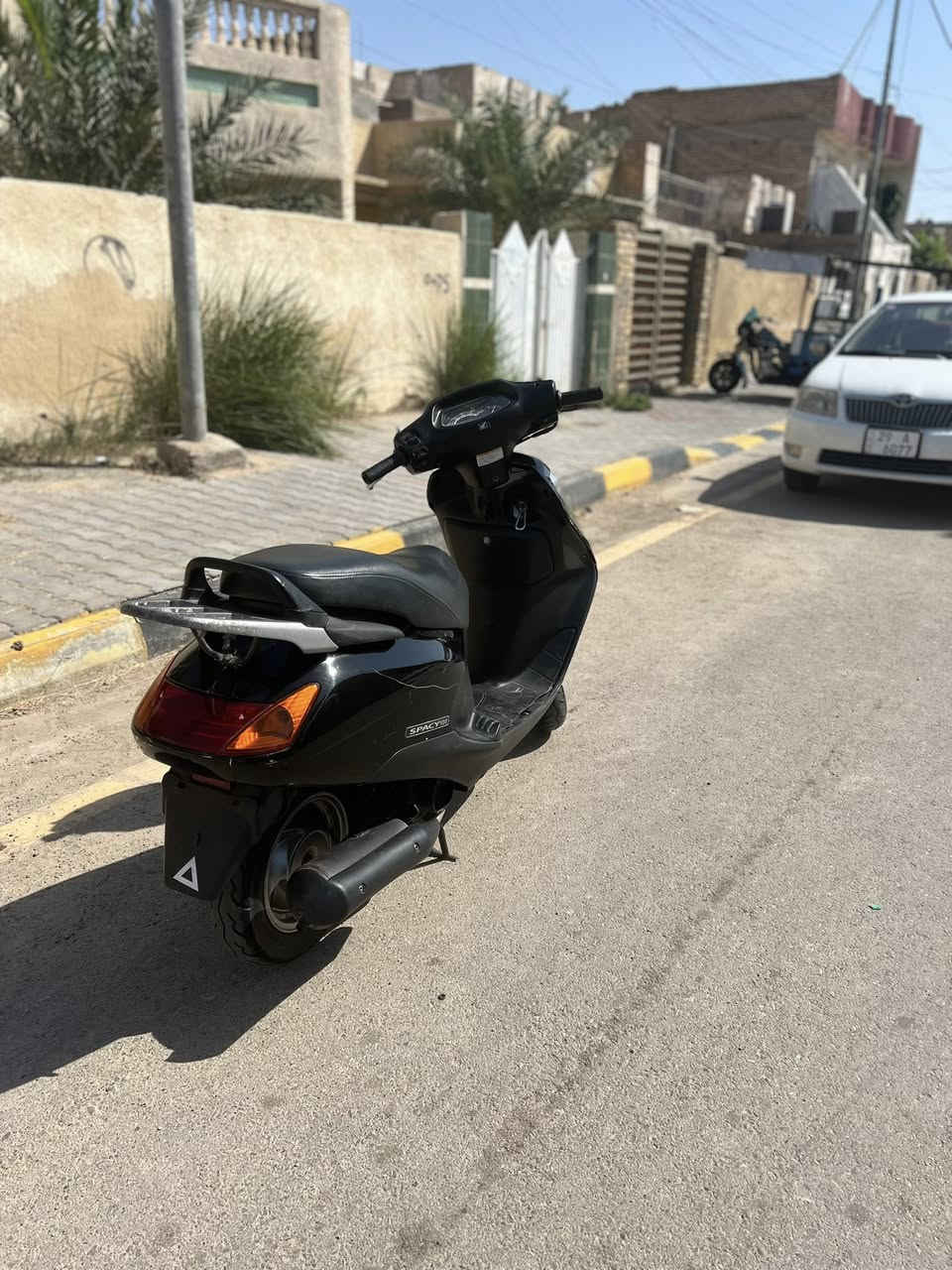 دراجه سبيسي ياباني كفر وكابريتر اصلي بلادي ياباني مختم علا وضع البلاد كله بلادي دراجه أخت الرمبه الهاتف  *********** مكان كوت الخاجيه
