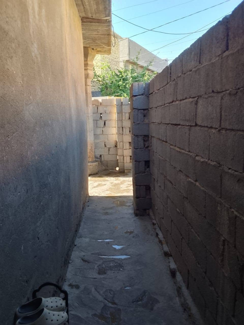 بيت طابو زراعي سند ٢٥بسمي ١٠٠متر غرفه نوم ومجمع صحيات ومطبخ وكلدور صب وصاله مبنيه للسقف ماكامله العنوان الجزائر فرع الورديه قرب سكه القطار جهت اليسار  السعر ٣٠وبي مجال بسيط ***********
