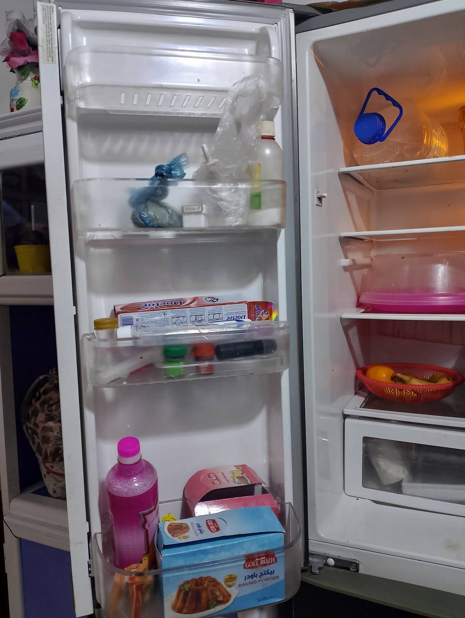 سلام عليكم هيه ثلاجة هيه مجمده فوك ثلاجه جوه مجمده سعره 325 وبيه مجال نضيفه مابيها اي عيب وياه قاعده مالته من الامنيوم مو شراي لا تعبني رحمه الولديك ***********
