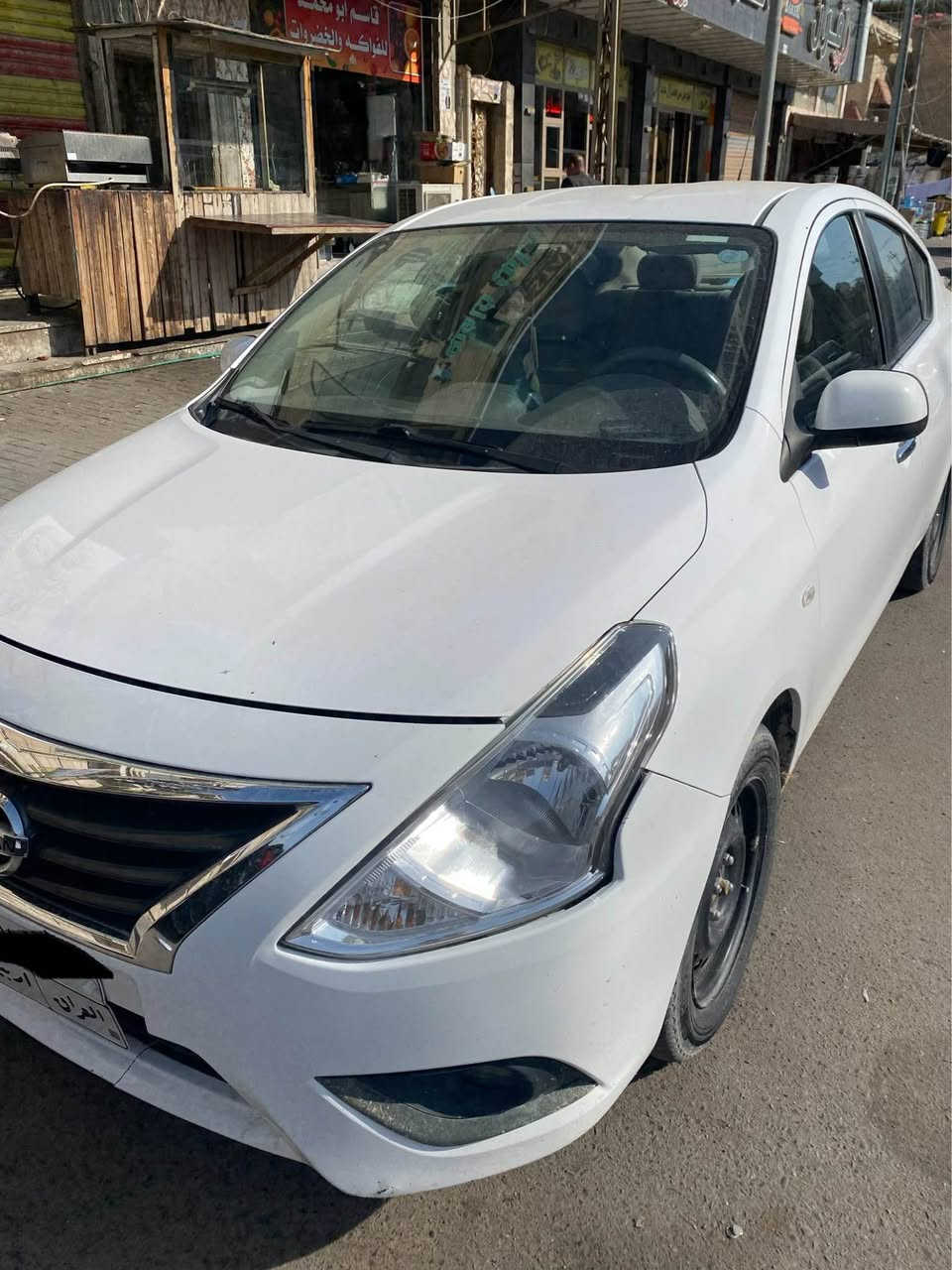 نيسان صني للبيع موديل 2022هندي
رقم اربيل السنويه نهايه ال2027 تنتهي كفاله بيه طخه بسيطه كلشش بالباب الايمن السعر 117$ 
📱 *********** البصرة, العراق
