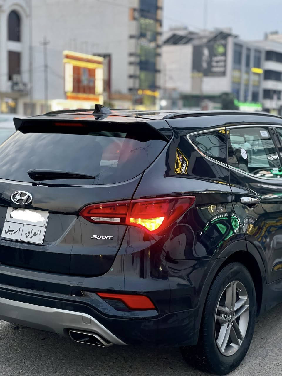 سنتافي موديل 2017 سياره نضيفه مابيها اي نقص بيها رقم اربيل شمالي ضرر 3 قطع بدون دواخل بدون ايرباك مكان السياره تكريت  للتواصل على الرقم ***********
