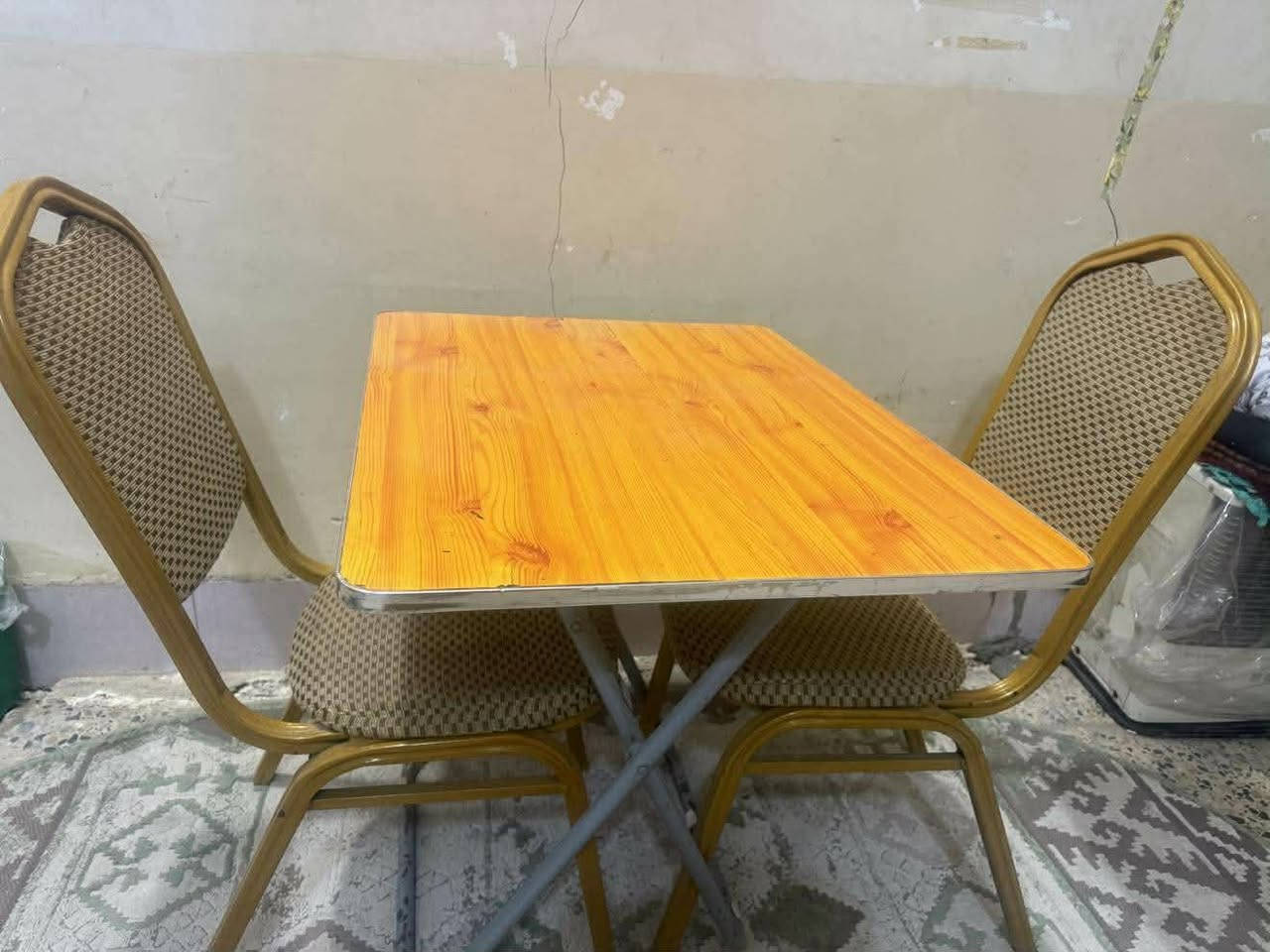 ميز طعام قابل للطي مع كراسي عدد ٢ ألسعر ٥٠ مكانهم الحبوبي


**إذا كنت صاحب هذا الإعلان وتريد حذفه لأي سبب، رجاءا أرسل رسالة إلى الدعم الفني**