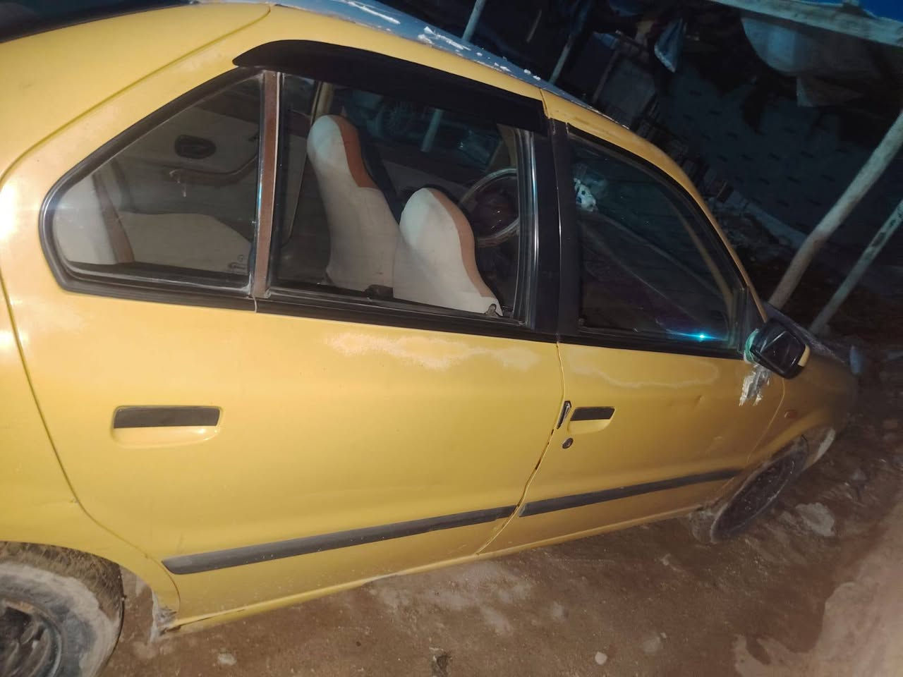 سلام عليكم سمند للبيع كير ومكينه خير من الله راعيه موجود حداديه جاهزه كهربائي شغاله مكانها نجف سعرها 15 وبيها مجال ***********
