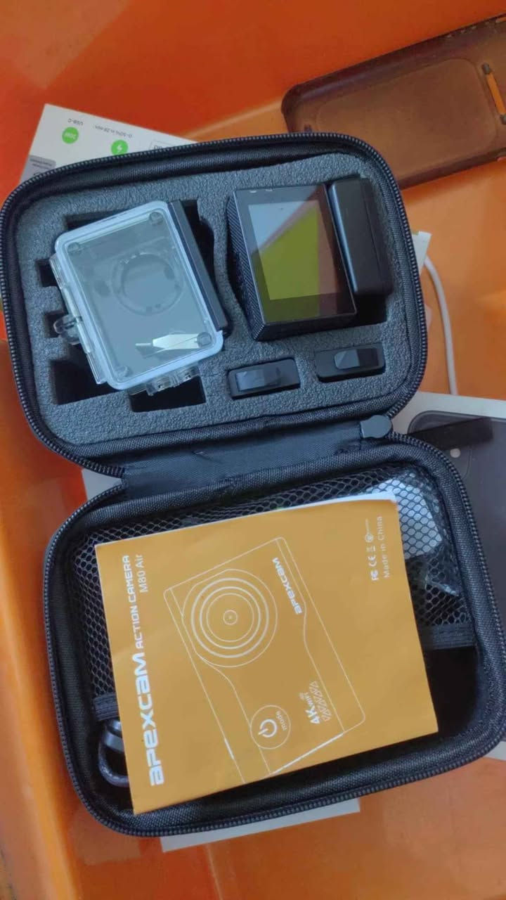 للبيع كاميرا أكشن Apexcam M80 Air

📸 كاميرا أكشن بحالة ممتازة
✅ تصوير 4K
✅ واي فاي مدمج
✅ تدعم التصوير تحت الماء (مع الحافظة المائية)
✅ ملحقاتها كاملة مع الحقيبة الأصلية

الحالة: نظيفة وتعمل بدون أي مشاكل.
سبب البيع: عدم الحاجة.

💰 السعر: (60الف)
📍 الموقع: (الفلوجه)
📞 للاستفسار والمراسلة خاص. *********** واتساب/ الفلوجة, الأنبار
