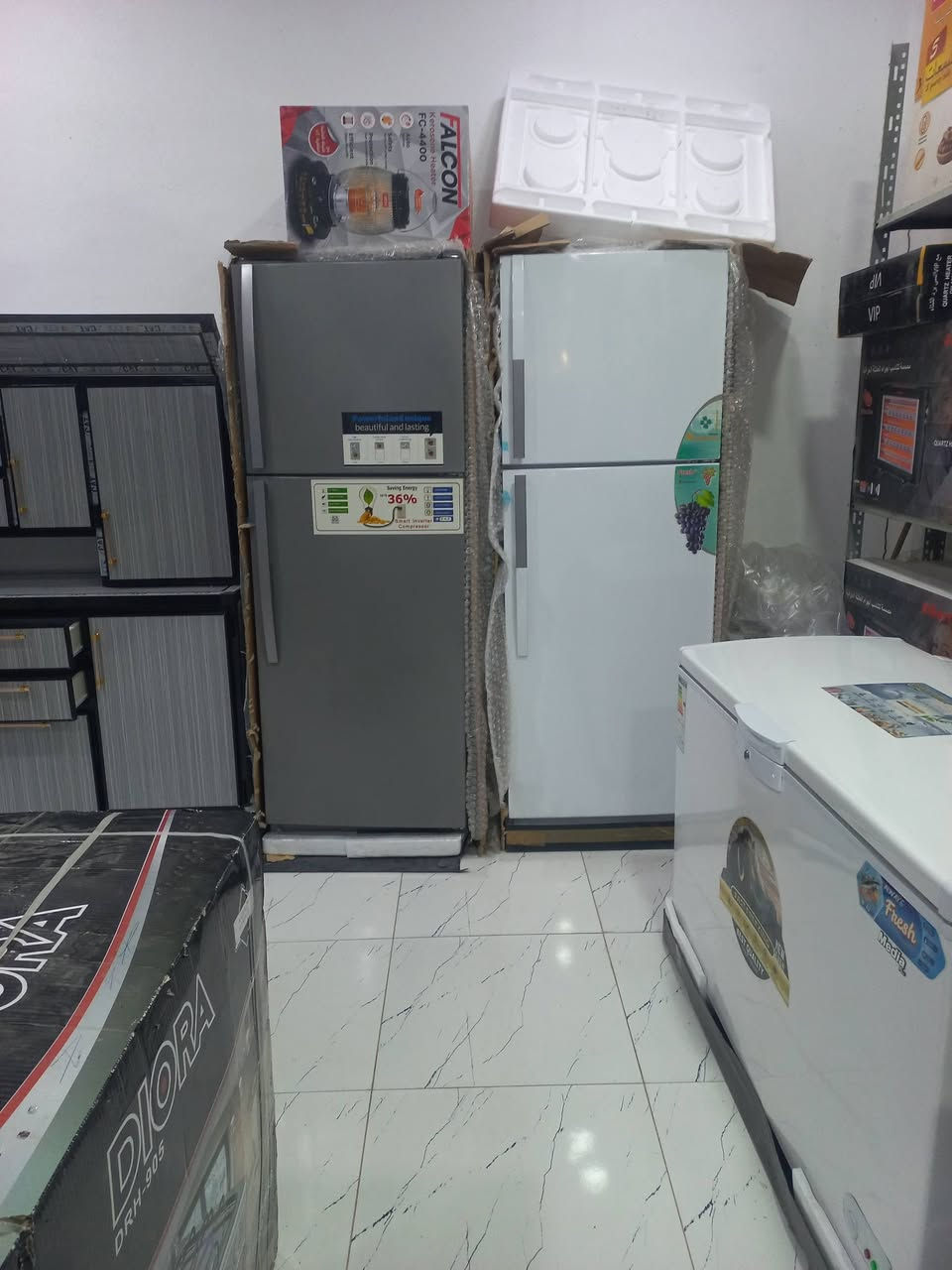 وصلتنا وجبة مطابخ جديده + ثلاجات ومجمدات العنوان الرمانه قرب الجسر للاستفسار الاتصال الرقم ***********
