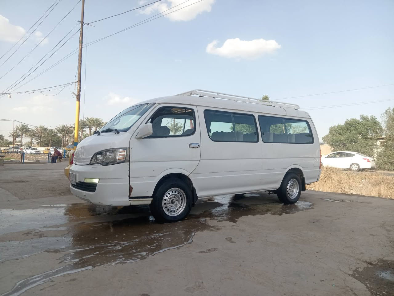 سلا عليكم اقره المنشور زين رحمالله والديك يلا تخابرني
جنبي اج وان مديل ١٥ للبيع سياره حره تحويل ثاني يوم كير مكينه اكسل كفاله تخم تاير جديد صدر جديد دوشمه جديده خشبه وارضيه وتنته لايلون  تانكي بانزين جديد باتري جديد سياره بيهة ضربه بربع ابو الشوته  بدون كص مبدل باب الصدر وباب السلايت مال تفصيخ مكاني بغداد جسر ديالى الجديد *********** السعر ٦٥ وبيهة مجال قليل
