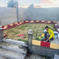 تنسيق حدائق • فرش ثيل • شلالات ونافورات