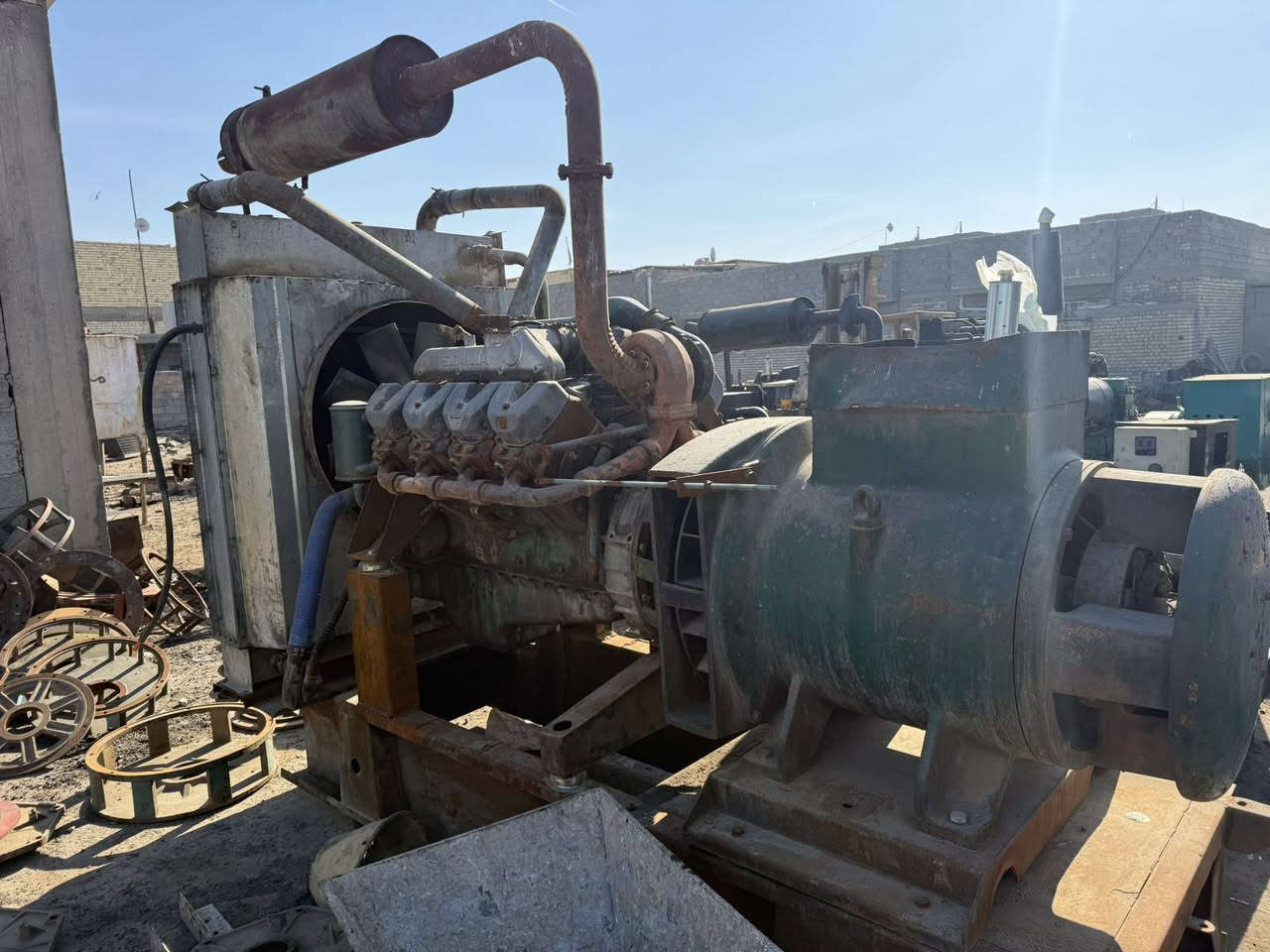 للبيع مولدة نوع سكانيا 143 
6/0
سايس 10 لاصرف ولابخار 
السعر 68 
العنوان بغداد المعامل 
***********
***********
