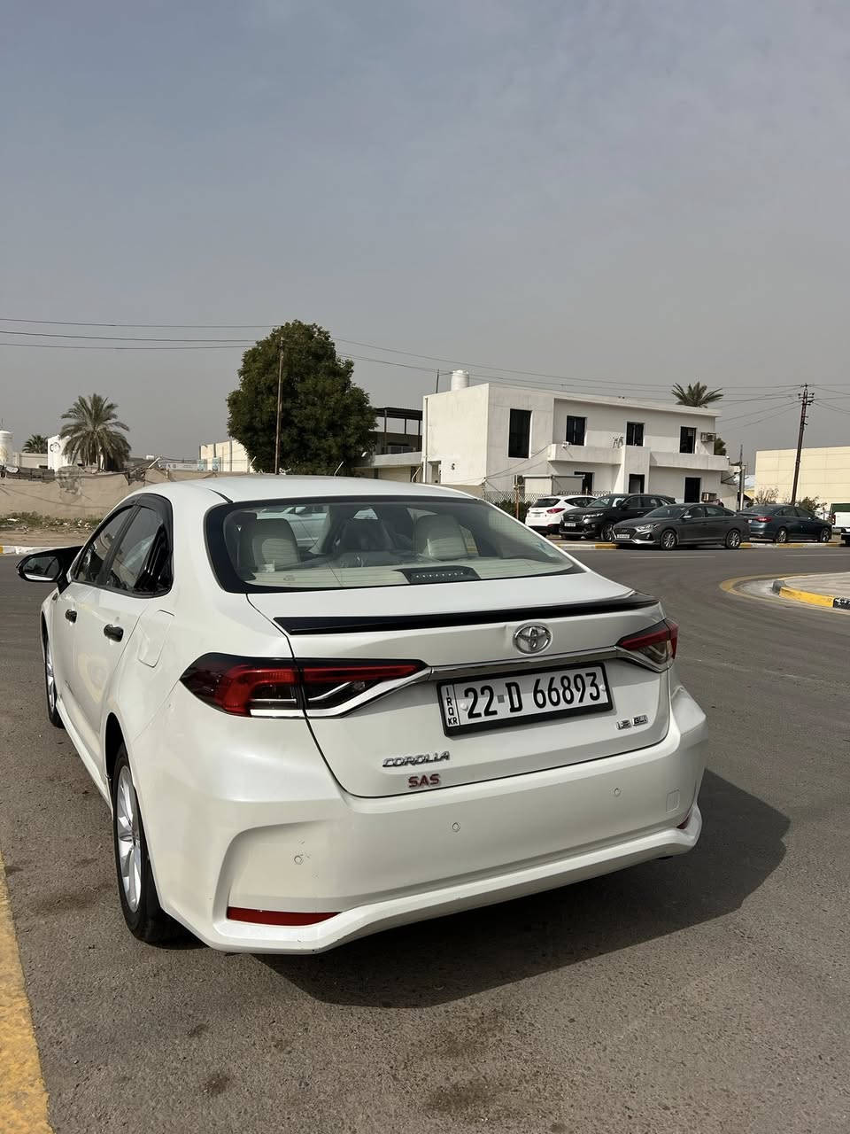 كورلا 2021 سازز
فول مواصفات ماعده فتحه 
بصمه 
تحكمات استرين 
داخل لونين 
مري شفط 
حساسات امامي وخلفي 
كامره خلفيه 
نضام سبورت 
شاشه 
تبريد بيونو 
تبريد قطعتين 
ماشيه 47 الف 
لايت زنون 
محرك 1800
ملاحظه سياره بيه صفحه قطعتين صبغ وقطعتين تبديل
ضربه سطحيه بدون دواخل 
موجوده صوره ضربه قبل تصليح
مكان بغداد 
***********
