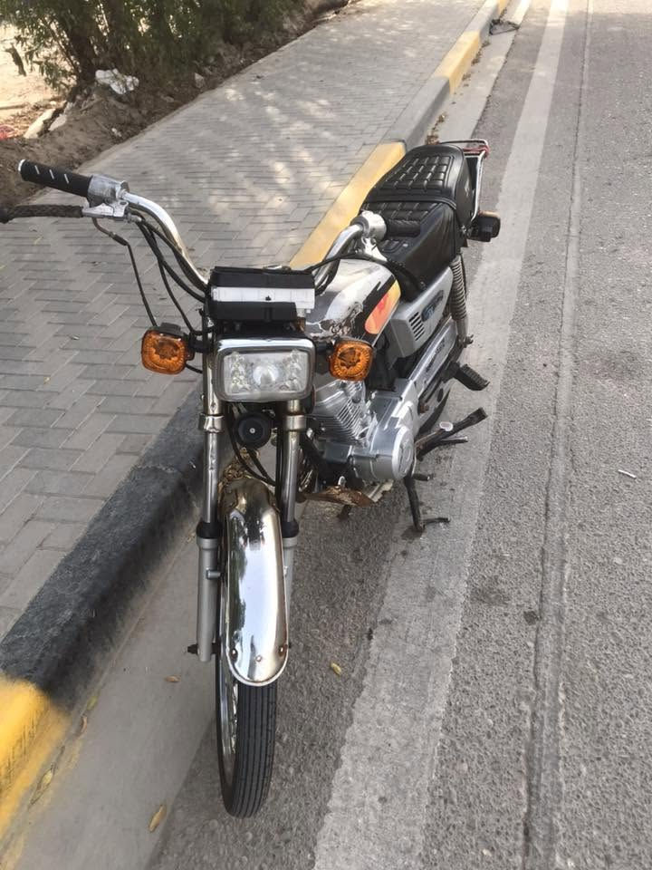 السلام عليكم دراجة ناما بوري الضعيف مديل 2018رقم انكليزي  تحويل ثاني يوم السعر مليون و400وبيها مجال رقم هاتف ***********
