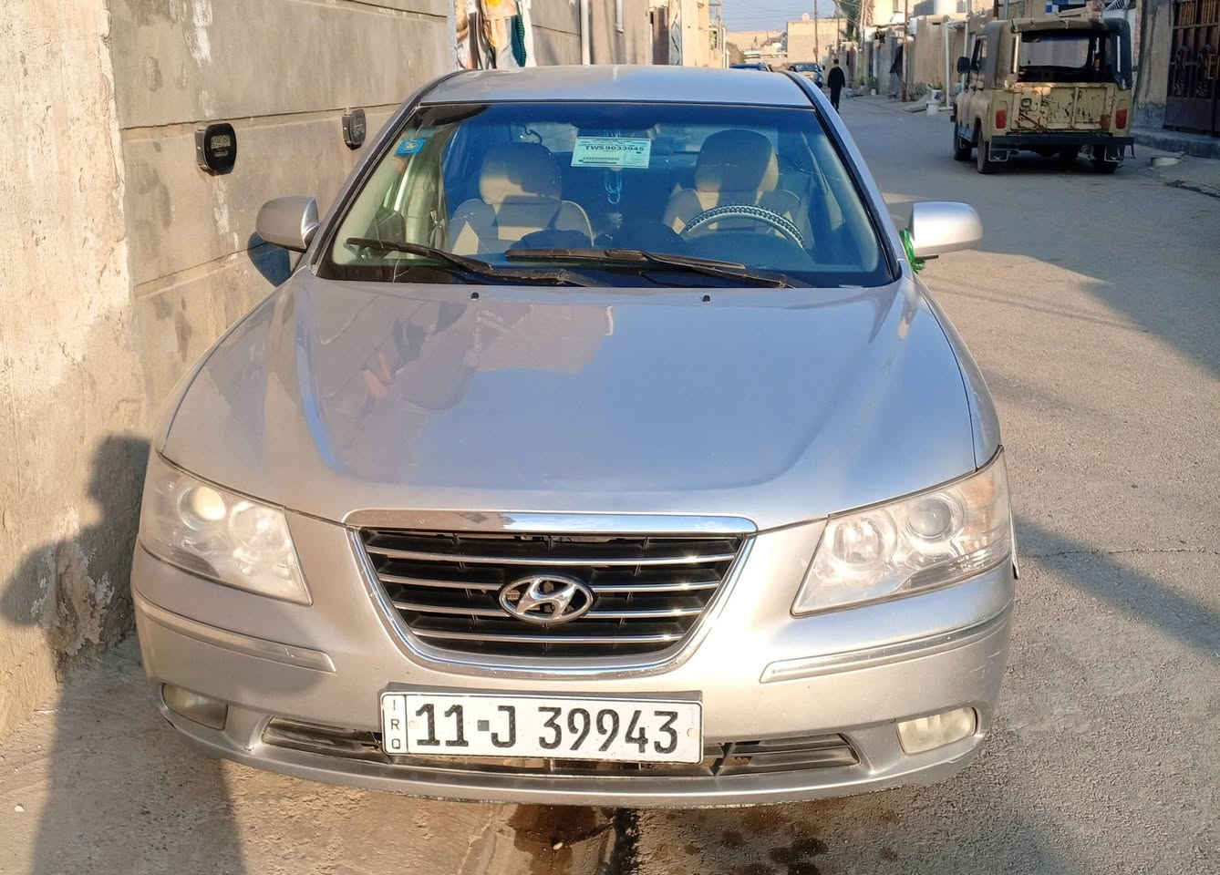 سوناتا موديل 2007 مريكي
محدثا بجم 10

كير ومكينه 6جديدات

صدر امامي جديد

صدر خلفي نص عمر

تبريد عاطل

مصبوغة عام 

ضربتها خلفيه 

سعر 80وبيها مجال

لعنوان واسط الصويره

***********
