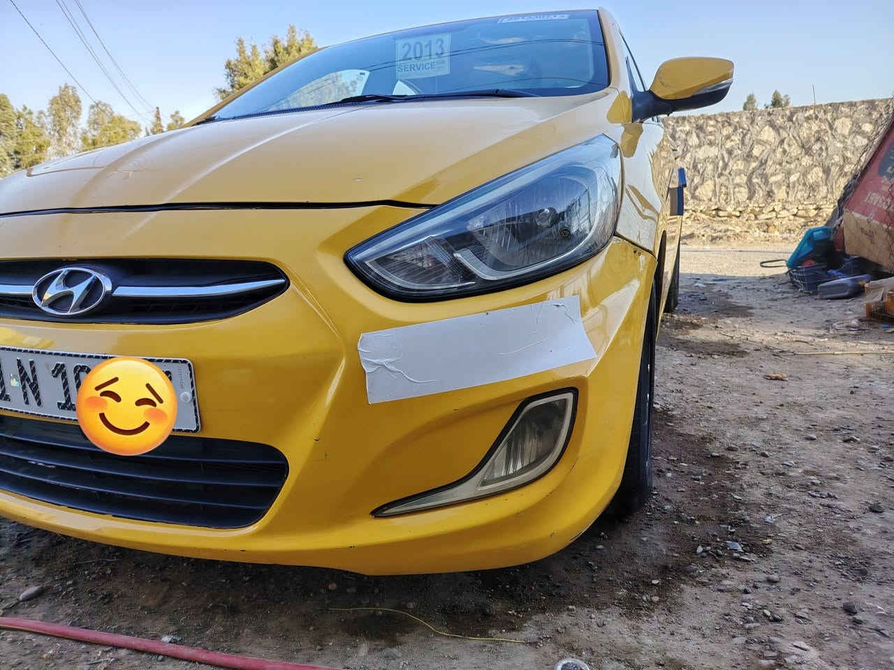 يالله... اكسنت ١٣ خليجي محرك ١٦٠٠ السياره جاهزه من كلشي برغي ما نقصه تبريد مكينه كير تخم تاير ع الفحص رقم بغداد الدولي مصفره هيئه وغرامات هزه جديده  بدون ضربه ولا تبديل
السعر ٨٨ وبيه مجال بسيط
مكاني ديوانيه طريق الدغاره
*********** واتساب
***********
