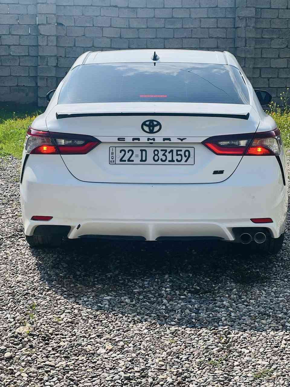 السلام عليكم كامري موديل 2023SE
رقم أربيل شرط التحويل 

كير ومحرك شرط ماشيه 40

______________________

مواصفات SE

كشانه جلد 

شاشه XSE

دوسات .

5 ويل كب 

مانع انزلاق 

3 مودات قياده 

بلجكتورات 

_________________

السياره بيه قطه وحده جاملغ 

بدون دواخل 

بيه مكان واحد بارد 

__________________

مكان السياره القياره قريه الحاج علي 

للستفسار الاتصال علئ الرقم ***********
