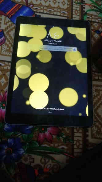 السلام عليكم ايباد للبيع مستخدم قليل السعر ٢٠٠ وبي مجال كلش قليل لايباد اير ٢ ذاكره ٣٢ قابله للزياده يشغل بوبجي اله شاهد الشراي يجي خاص واتساب أو يتصل علا هاذ الرقم *********** العنوان ذي قار قضاء الشطره ويرهم لدراسه وهاي صوره
