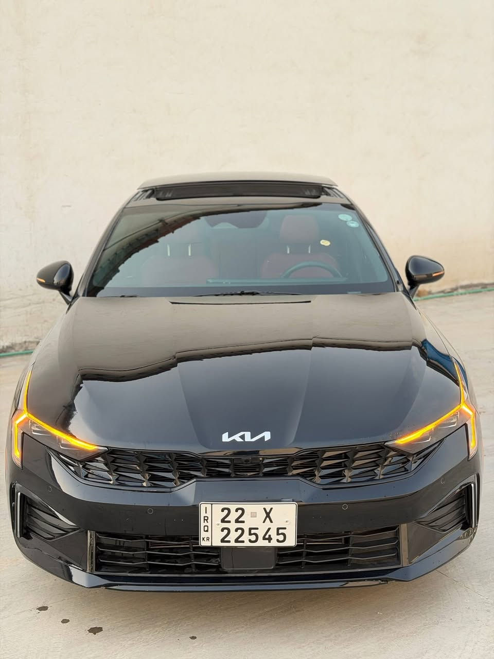 (داخل احمر) k5 GT Line 2025 

كي فايف موديل 2025 بدون ايرباك 

زيرو ماشيه 1 ميل  

محرك: 2500 تنفس طبيعي 

وارد : اميركا 

مواصفات  

1_بصمة 

2_بصمة ابواب 

3_تشغيل عن بعد 

4_لد امامي خلفي مع لايت عدسات 

5_رادار امامي خلفي وجانبي 

6_فول حساسات  360 

7_نقاط عمياء 

8_اشاير مري 

9_بانوراما 

10_تدفئة كشنات 

11_شحن واير لس 

12_سايد بريك كهرباء 

13 _اوتو هولد 

14_شاشه تدعم خرائط 

15 _فول تحكم ستيرن مع قياده ذاتيه 

16_تحكم وضعيات قياده 

17_مانع انزلاق 

18_تنبيه خروج مسار 

19_ شاشه تبريد متصل مع مسجل 

20_كشنات مختم gt line

21_سستم سماعات BOSE

دخول جديد مرقم اربيل كامل 

سياره شبر حافه جاملغ وشبر حافه بنيد صبغ فقط بدون ايرباك بدون دواخل 

بدون تبديل ليبل واحد شرط 

غراضه كلهن راجعات بلاديات 

باقي سياره كفالة عامه 

عنوان : بغداد  الدوره 

السعر :219

استفسار ***********
