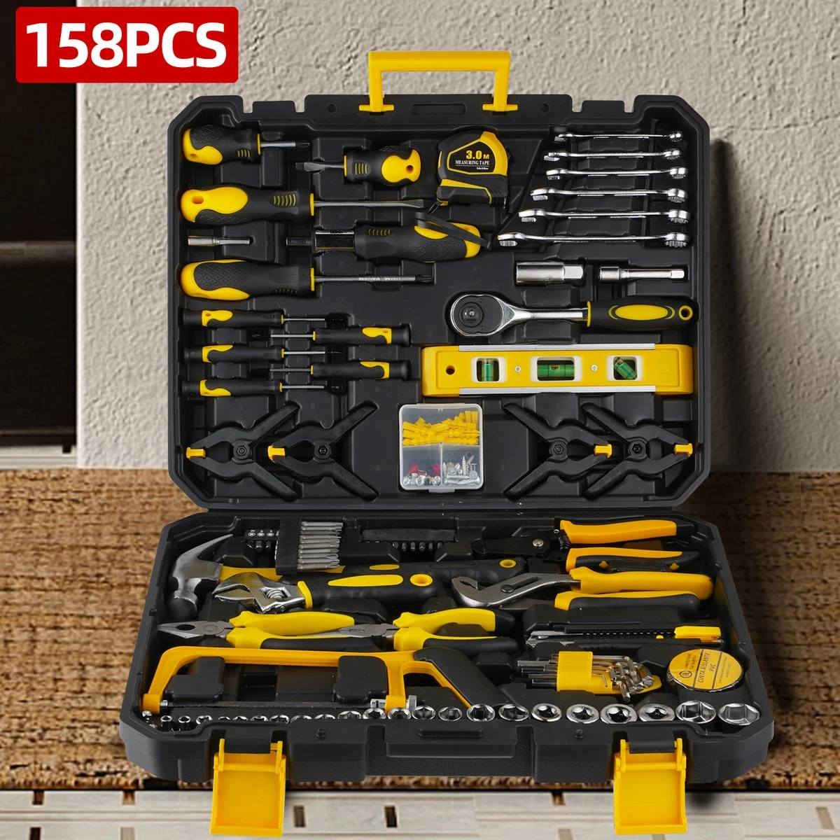 مجموعة أدوات مكونة من 158 قطعة، حقيبة حمل وتخزين، مناسبة للاستخدام المنزلي وورشة إصلاح السيارات 

حطونة سعر بما يرضي الله وبالعافية


**إذا كنت صاحب هذا الإعلان وتريد حذفه لأي سبب، رجاءا أرسل رسالة إلى الدعم الفني**