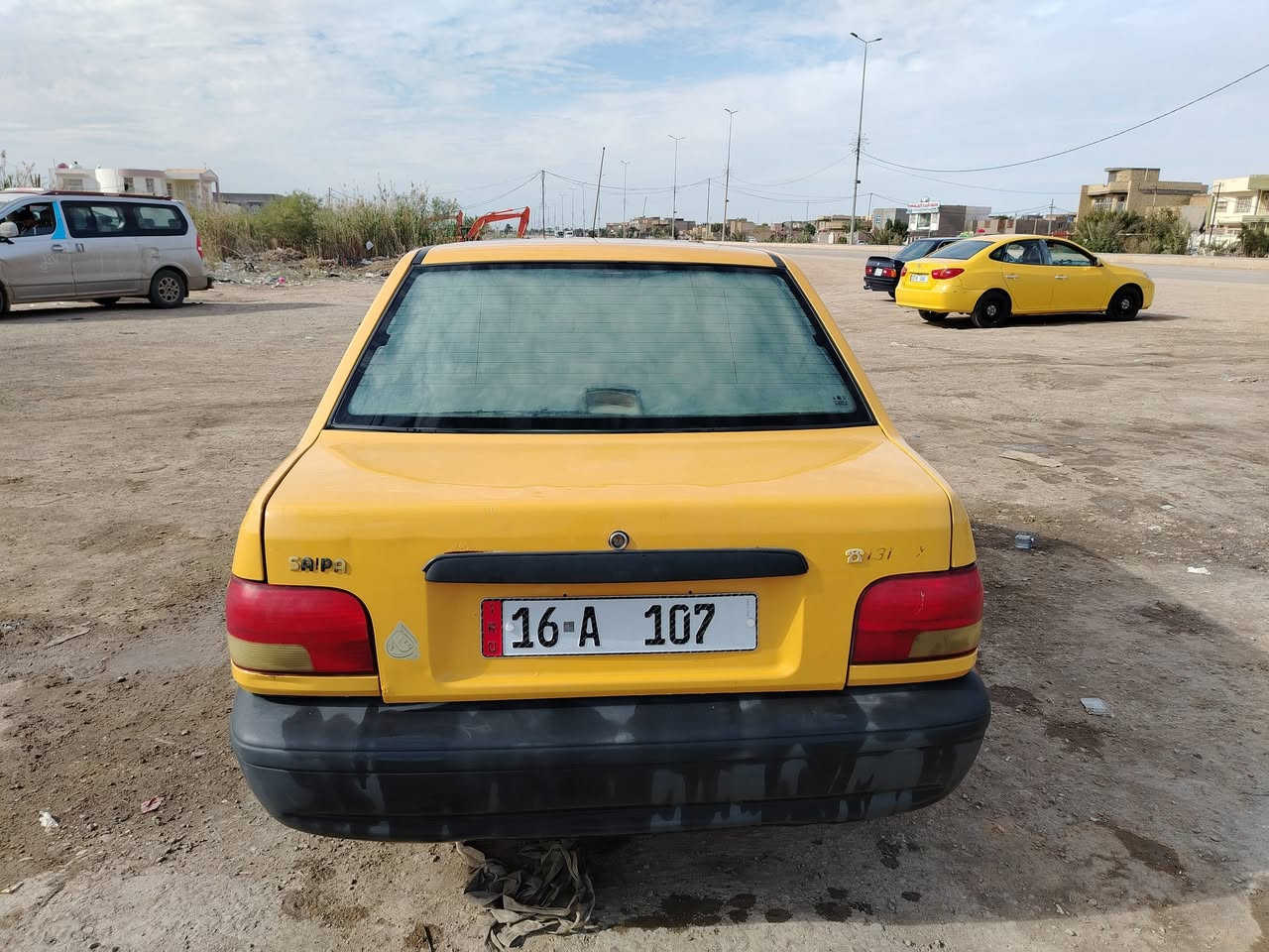 السلام عليكم
سايبا 2015
رقم قادسية بأسمي مصفره هيئه وغرامات

كير جديد
مكينه لاتبخير ولاتنقيص نضيفه 
كهربائيات كلها شغاله
تبريد ثلج
حداديه جديده
تخم تاير 
غرفه جديده
السياره نضيفه مامتعوبه  ولا مشتغله تكسي

السعر 36 وبيها مجال. 

للتواصل ***********
