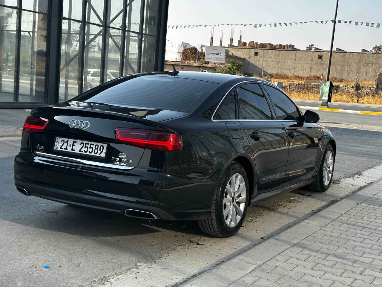 Audi a6 2016 خلیجی زەمان

سەیارەکە زۆر جوانە تەنها ٢ پارچەی بۆیاخە بۆنیت و چەمەلەخ بێناوگرتن بێ ئێرباگ کوشنەکانی لۆک لۆکە 

بەسمە و ئاوێنە هیتەر و فڵچەکانی حاسەی باران و حاسەی پێش و پشت و کوشن کارەبا و جلد و زۆر مواسەفاتی تر 

تازە تاقم تایەی بۆگۆراوە و پاتری تازەی بۆ بەستراوە کتابی جام رەشەکەی ١١ مانگی ماوە واتە ١ مانگە تازە کراوەتەوە 

***********
نرخ 129$ قفلی السليمانية, العراق
