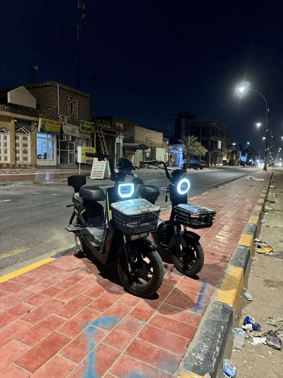 سلام عليكم دراجه شحن للبيع عنوان نجف حي السلام 
السعر 350 تواصل:***********
