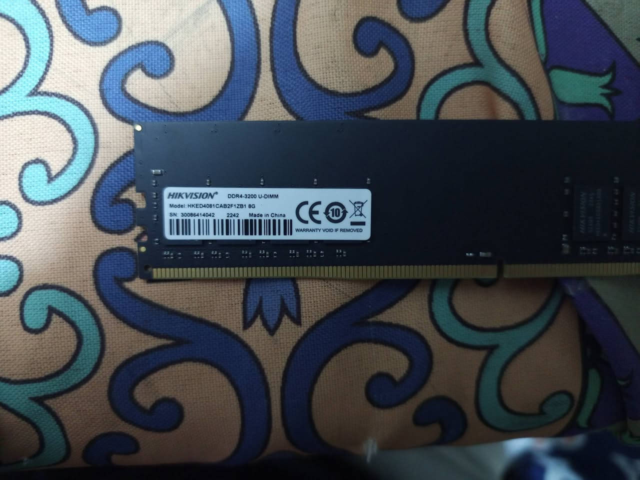 رام Hikvision، الحجم 16GB، التردد 3200MHz، النوع DDR4 (8*2)
سعر 60الف وبي مجال للشراي 

معالج Intel Core i5-10400 (جيل عاشر) - نظافة تامة
استخدام شهر 
سعر 160 وبي مجال هم للشراي


**إذا كنت صاحب هذا الإعلان وتريد حذفه لأي سبب، رجاءا أرسل رسالة إلى الدعم الفني**