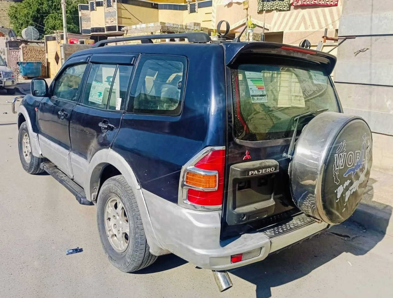 السلام عليكم باجيرو 2003 للبيع  رقم بغداد تحويل ثاني يوم مكينه وكير بلاديات  السياره بيها ضربات ومعجون 
السعر 65$
عنوان السياره بصره
رقم الهاتف ***********‏
