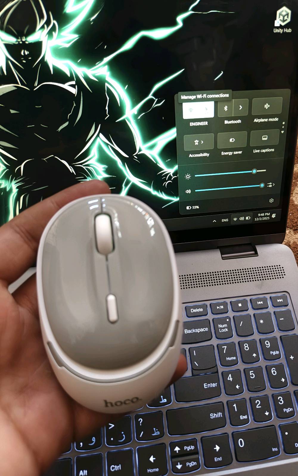 لابتوب لمس" حديث ومواصفات طيارة .. نظافة الجديد بسعر المستعمل
جهاز لينوفو راقي جداً، يفيد الطلاب والمهندسين سريع وما يعلك نهائياً ويخدمك 5 سنين بدون صفنه

​💎 المواصفات :

✅ معالج (كور i7) الجيل الثالث عشر 13 (أحدث شي نزل).

✅ ذاكرة عشوائية 16 كيكا + ذاكرة تخزين 512 كيكا

✅ شاشة لمس تنطوي 360 درجة (يصير مثل الآيباد بالضبط ) 

✅ جهاز نظيف أخو الجديد 
ملحقات ( جنطة + شاحنة اصلية + ماوس لاسلكي ) 
​🔋 شحن سريع وبطارية تدوم طويلاً وصوت عالي ونقي.

​💰 السعر: (900) وبي مجال للشراي

📍 المكان: ( بغداد )

توجد خدمة توصيل 🚕

للاستفسار : ***********