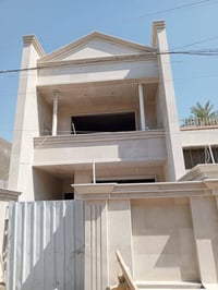 جز من عمالي تغليف وجهات مرمر حدث تصميم ودكورات وجهات انشاء الله نال عج...