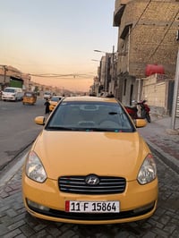 اكسنت موديل 2011 خليجي الشركة العامة  سيارة مكفولة بيهة ملاحضات بسيطة ...