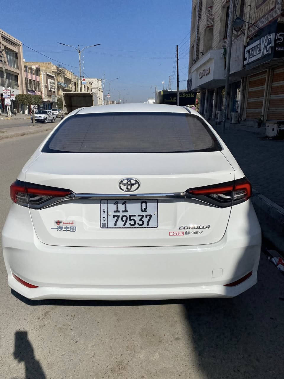 للبيع
تيوتا كورلا موديل 2024 هايبرد  
فول مواصفات 
السياره مكفوله 
ماشيه ٣٠ الف 
رايده قفل 24 مليون 

***********
