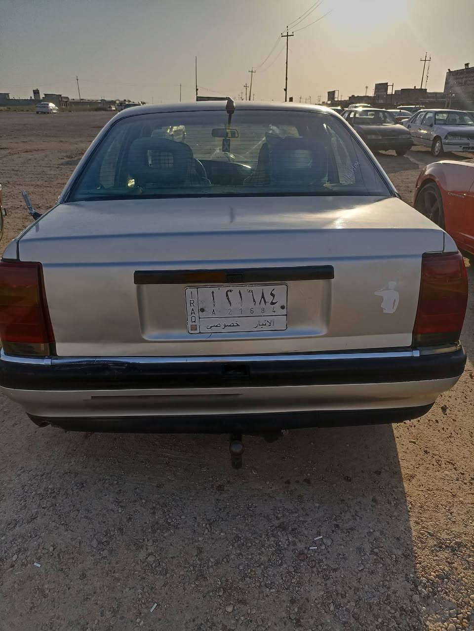 السلام عليكم سياره اوميكا للبيع او مراوس  موديل 93 لون سلفر 
كير اوتماتيك تنته كهرباء جام كهرباء تخم تاير 
صدر امامي خلفي نضيف سنويه لل 28 تحويل ثاني يوم 
السعر 35 وبيهه مجال للاستفسار هاتف ‏‪***********‬‏
مكان الرمادي التأميم
